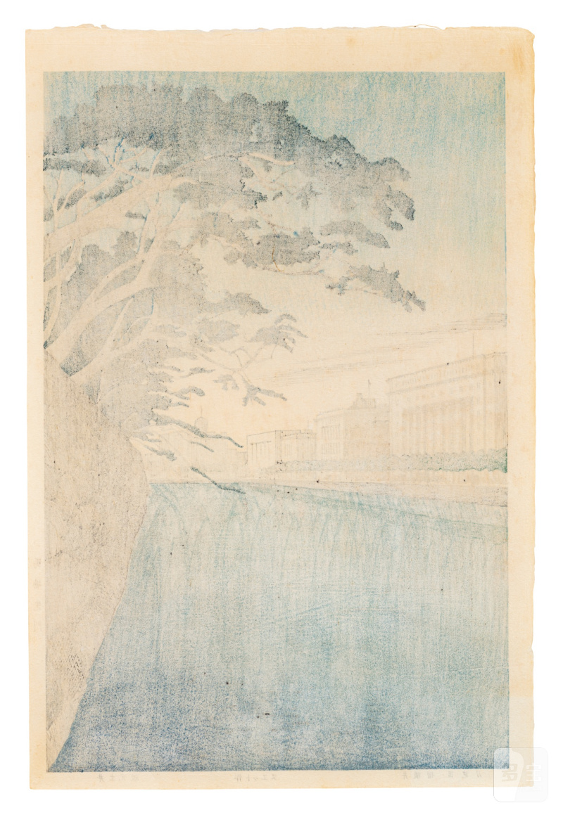 Noël Nouët (1885-1969) | The complete set of Scenes of Tokyo, Twenty-four Views (Tokyo fukei zen nijuyonmai) | Showa period, 20th century - 图36